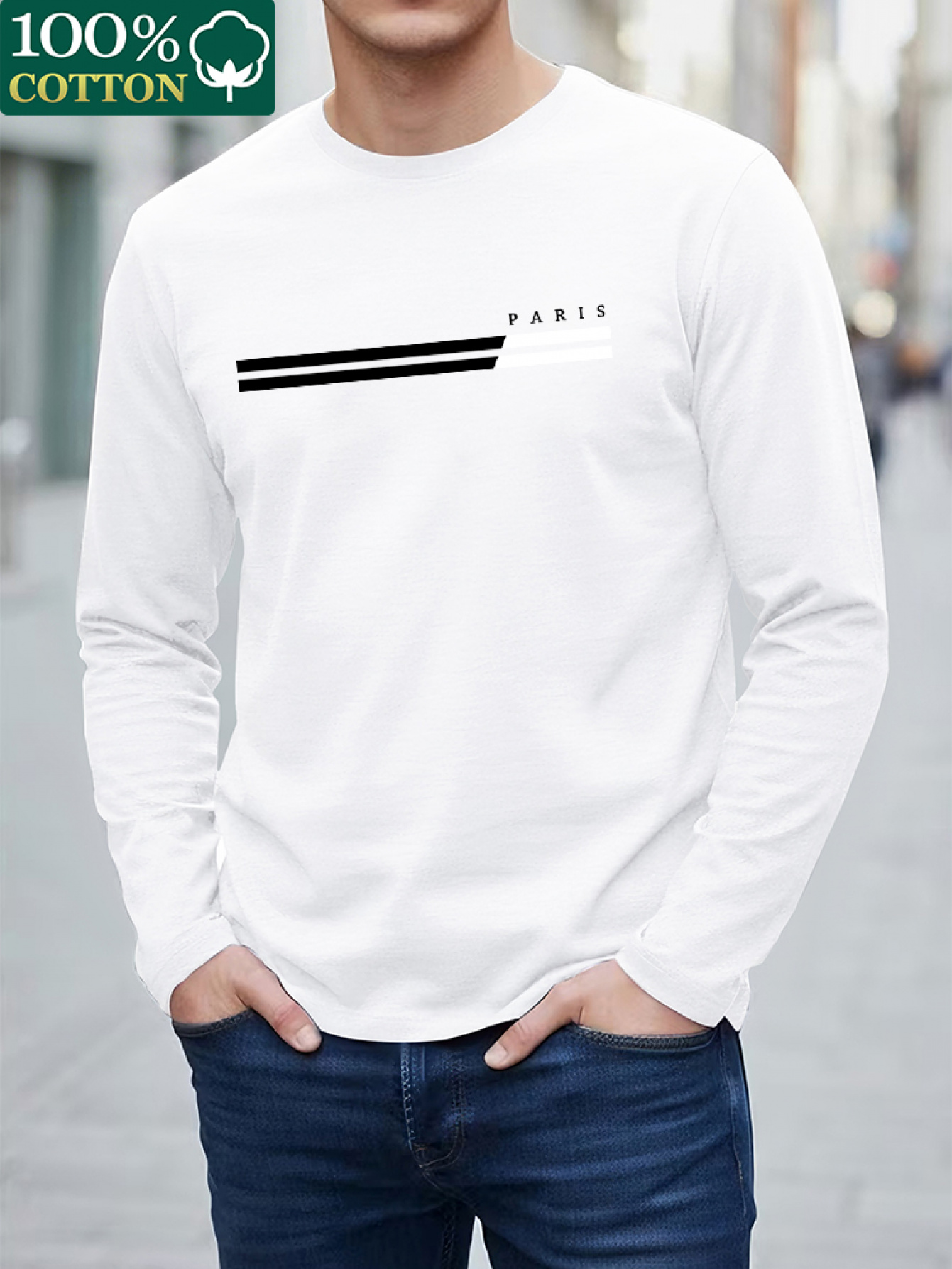 T-shirt à manches longues et c - Undershirt Crew Neck avis et prix